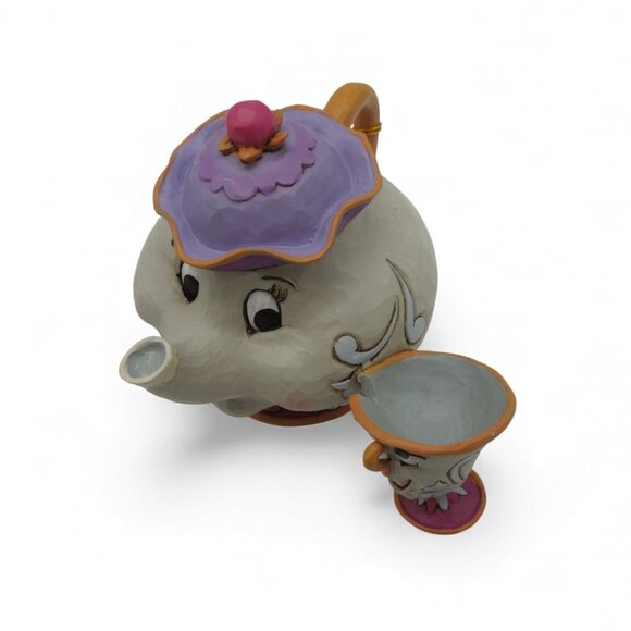 Jim Shore A Mother's Love Mrs Potts and Chip #4049622 Figurine With Tag - Picture 5 of 12